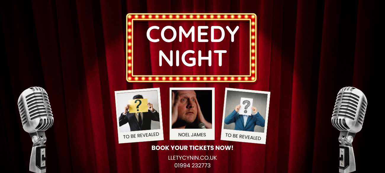 Comedy Night at Llety Cynin